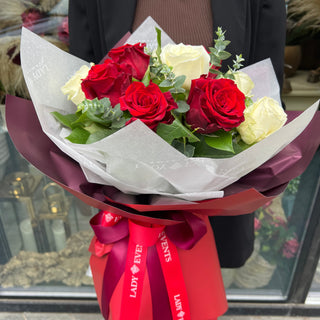 Bouquet with 11 roses